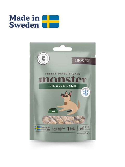 Frysetørket Hundegodteri Lam