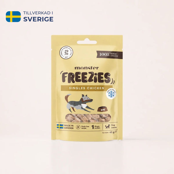 Frystorkat Hundgodis Kyckling 45g