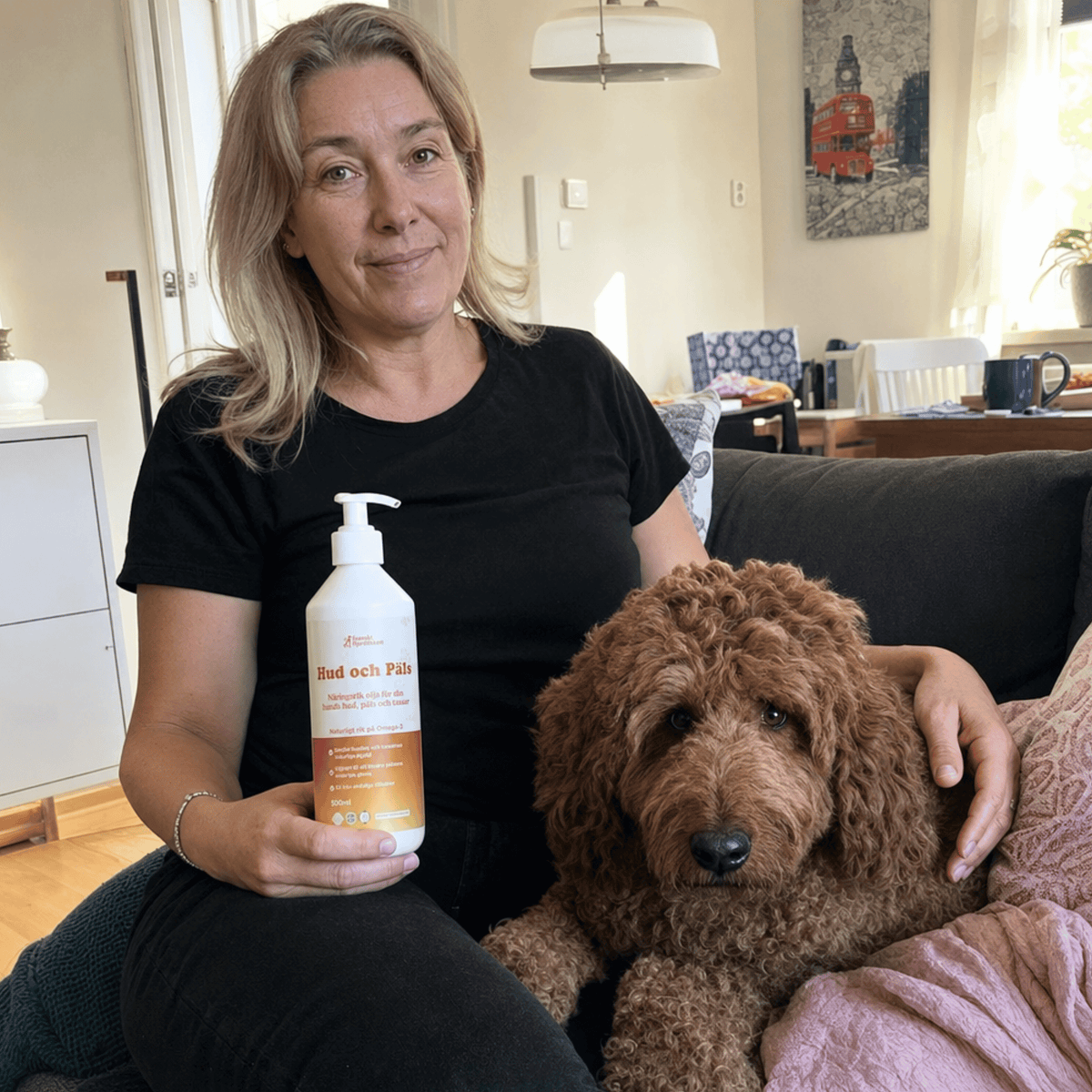 Hud og pels – næringsrik olje rik på omega-3.