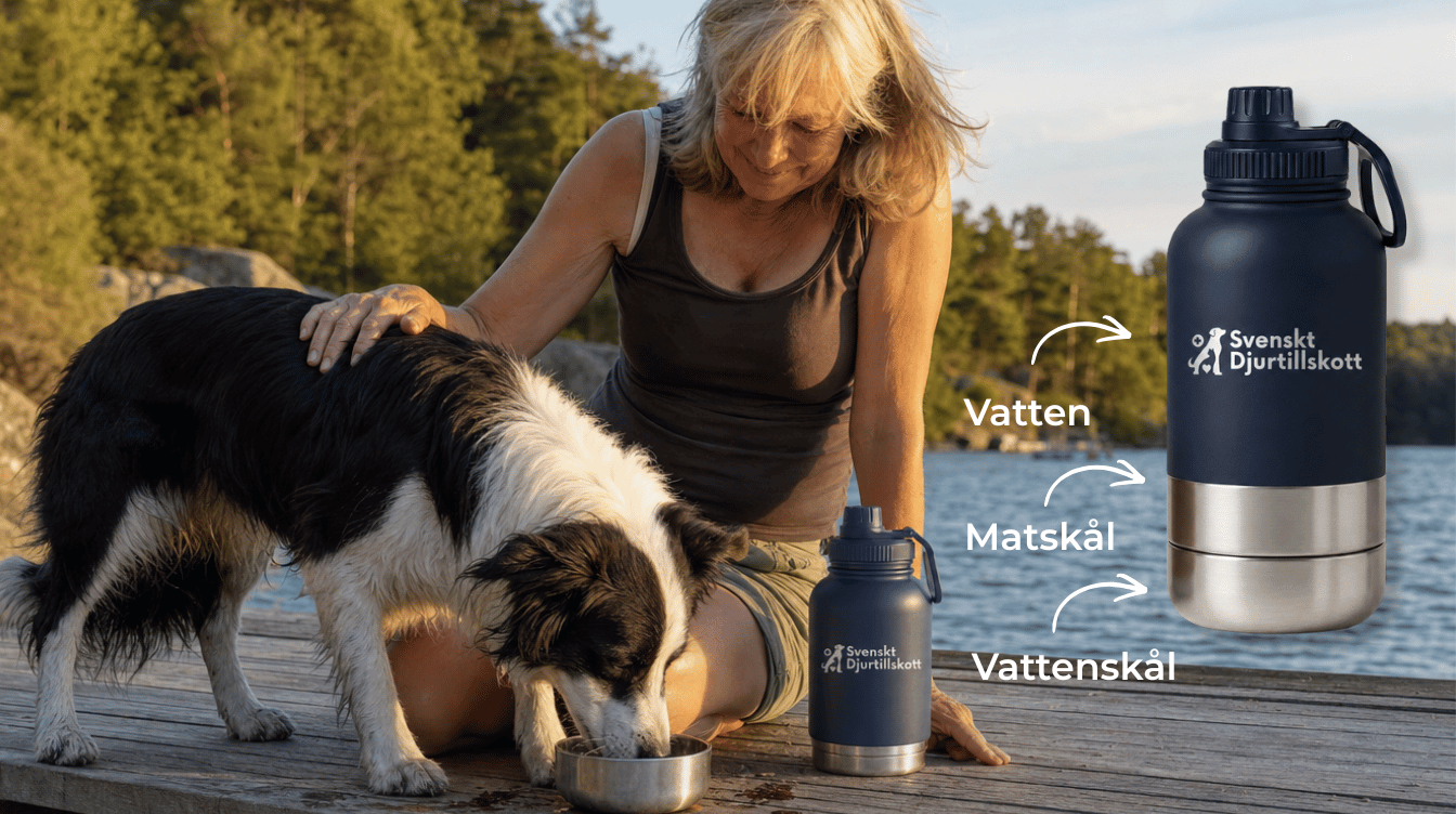 Varför tusentals hundägare valt denna smarta vattenflaska