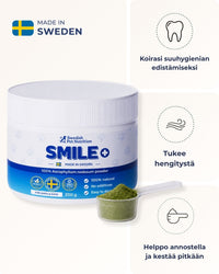 SMILE+ – luonnollinen ruskoleväjauhe koiran suulle ja hampaille